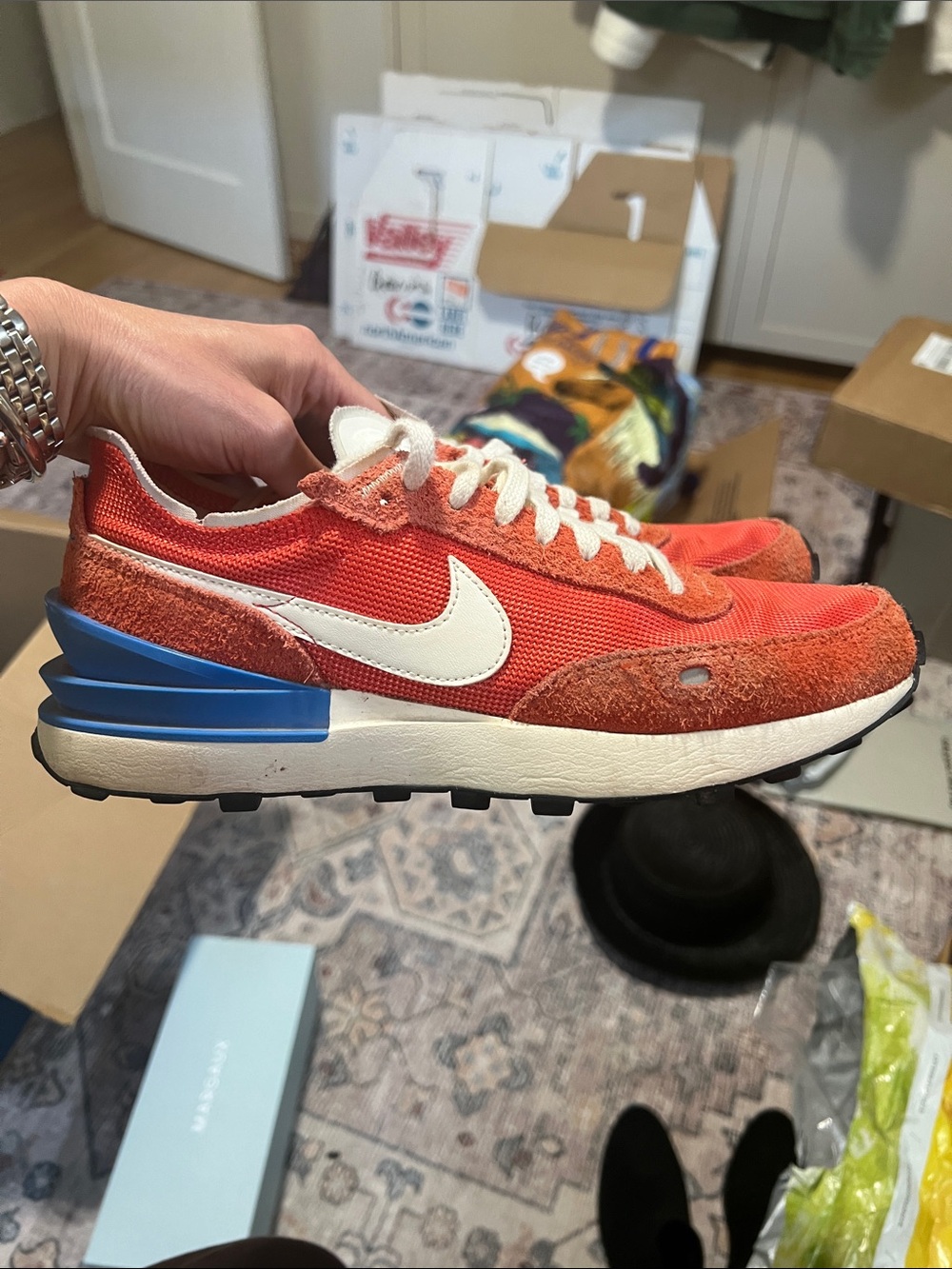 Nike Waffle One Vintage Picante Red W Sneakers